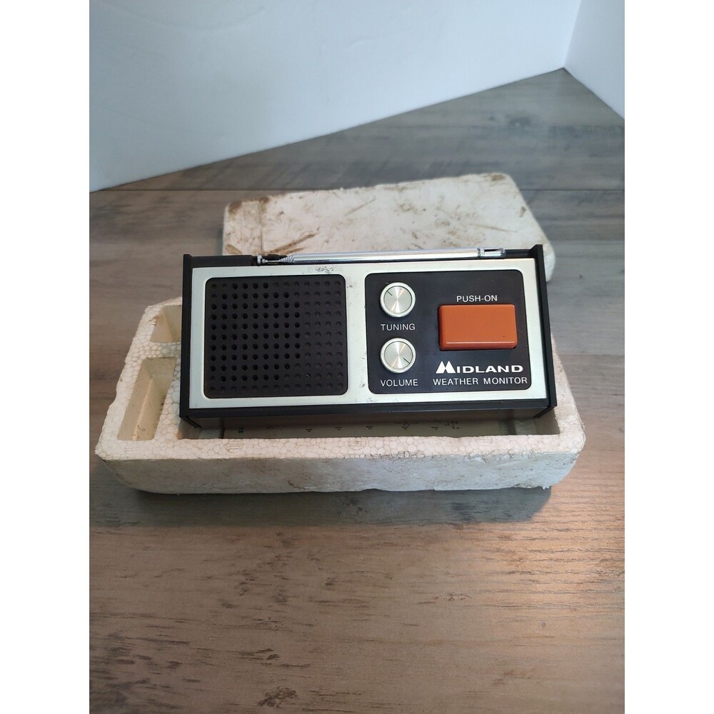 Vintage 1977 Midland Weather Monitor - Model 13-901 - Tested Turns On